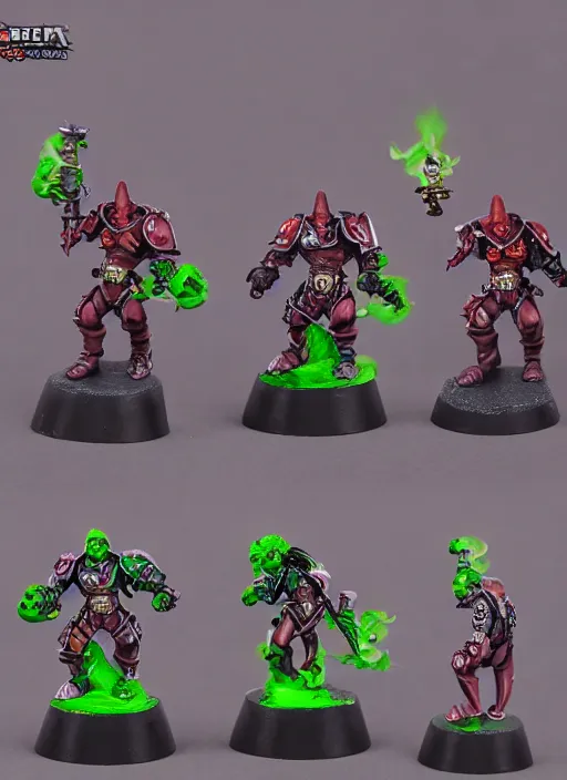 Image similar to Shego, Professionally Painted tabletop miniature, tabletop gaming, warhammer, 40k, D&D, Dungeons and Dragons, Reaper Miniatures, Games Workshop, professional photography, product photography, official media