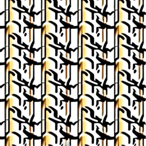 Image similar to vector art for cnc plasma, laser, unique modern birch tree design pattern