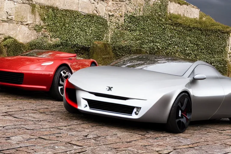 Image similar to peugeot sports car