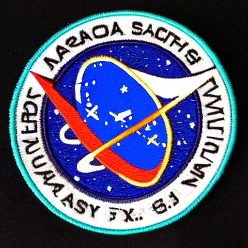 Prompt: nasa mission patch, highly detailed