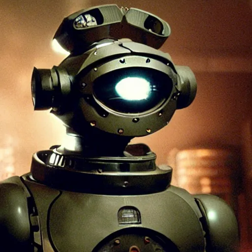 Image similar to movie still of robot sun energy, cinematic composition, cinematic light, criterion collection, by guillermo del toro