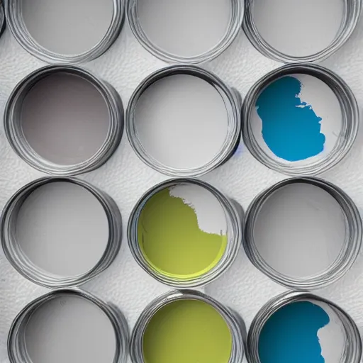 Image similar to can of paint, minimal, modern