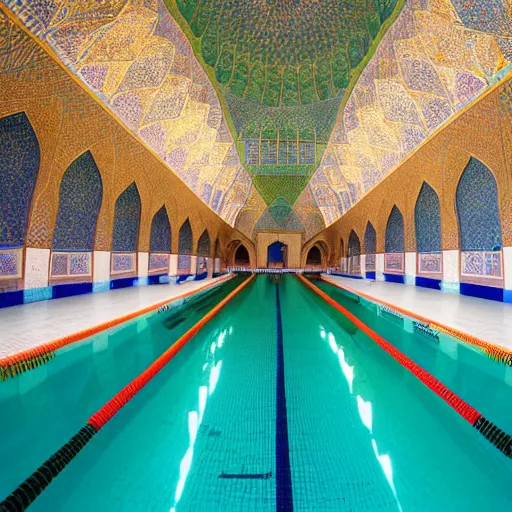 Image similar to isfahan olympic swimming pool