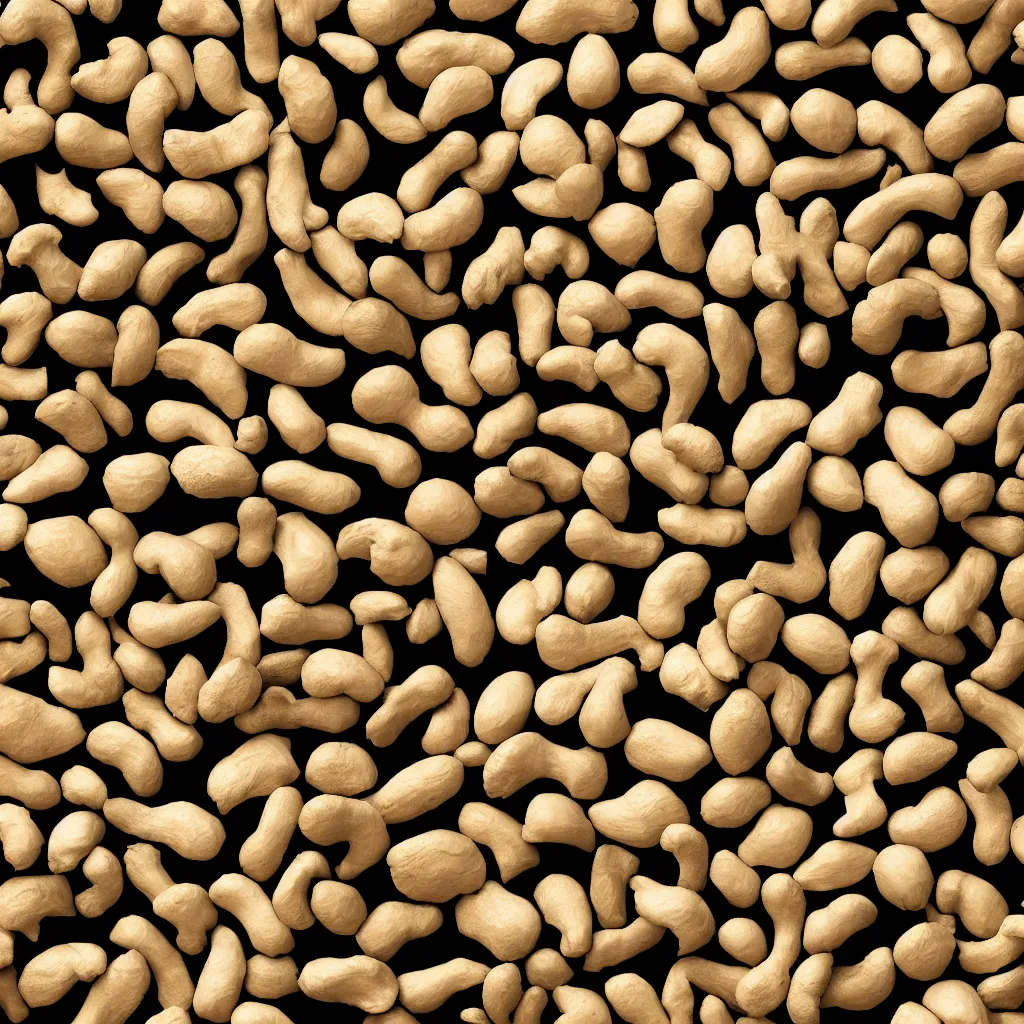 Prompt: peanuts texture, wallpaper, 4k