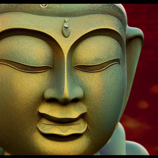 Prompt: [past present and future buddhas in parinirvana, cinematic, 4k]