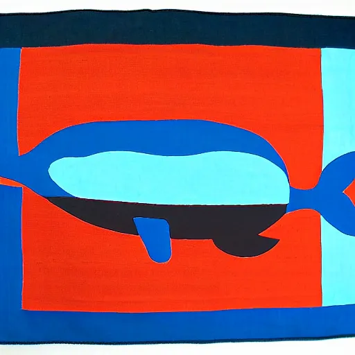 Image similar to whale in style of haida gwaii, pacific northwest, native american art, simple