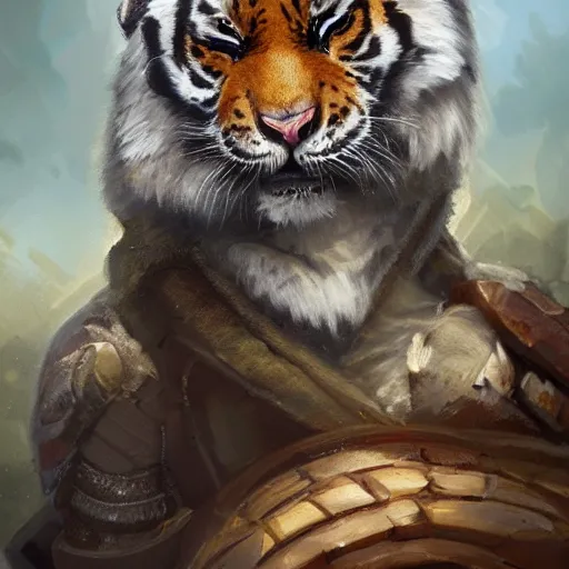 Cute Baby Tiger Wearing Military Helmet Digital Graphic · Creative