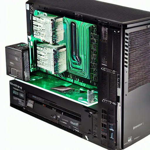 Image similar to a computer which so powerful is about to fly