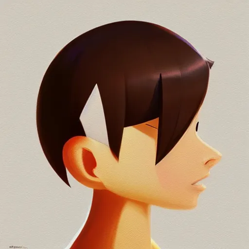 Image similar to face icon stylized minimalist nintendo, loftis, cory behance hd by jesper ejsing, by rhads, makoto shinkai and lois van baarle, ilya kuvshinov, rossdraws global illumination