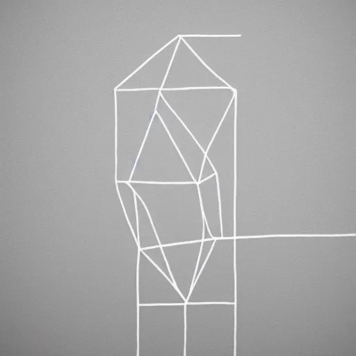 Image similar to minimalist modern geometric art realism