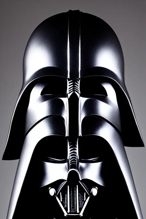 Image similar to dath vader helm designed by wayne barlowe, swarovski and tiffany, symmetry, sci - fi, cinematic, elegant, luxury, perfect light, perfect composition, dlsr photography, sharp focus, dark fantasy, 8 k, ultra hd, sense of awe, highly detailed, realistic, intricate