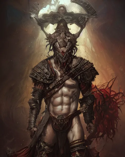 minotaur warrior art