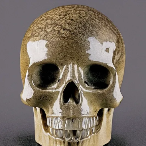Image similar to a crystal skull