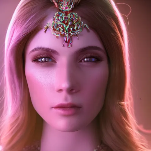 Image similar to wonderful princess of emerald with fair skin, ornate 8 k gorgeous intricate detailed, accent lighting, dramatic light, octane render