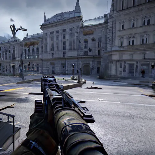 Image similar to battlefield 4 in vienna, austria, in game screenshot