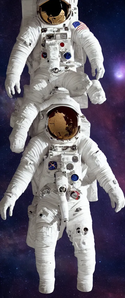 Image similar to Astronaut T pose, whole body, photography