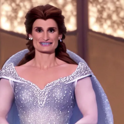 Image similar to A still of Idina Menzel as Elsa