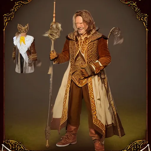 Image similar to bard costume design