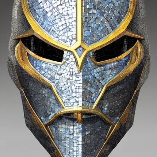 Prompt: hyperrealistic mixed media image of magic mosaic glass armor skyrim, stunning 3 d render inspired art by greg rutkowski and xiang duan and thomas eakes, perfect facial symmetry, flesh texture, realistic, highly detailed attributes and atmosphere, dim volumetric cinematic lighting, 8 k octane detailed render, post - processing, masterpiece,