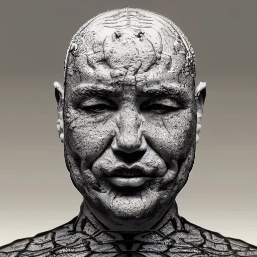 Image similar to a sculpture made of water in the shape of a human head, on the ocean water, water manipulation photoshop, behance, cinematic, in the style of johnson tsang, long shot, hyper detailed, hyper realistic, ray tracing, 8 k resolution, sharp focus, realistic water, award winning