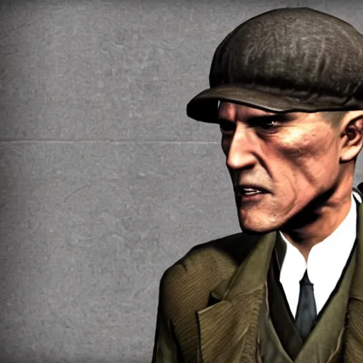 Image similar to Tommy from Peaky Blinders in Skyrim