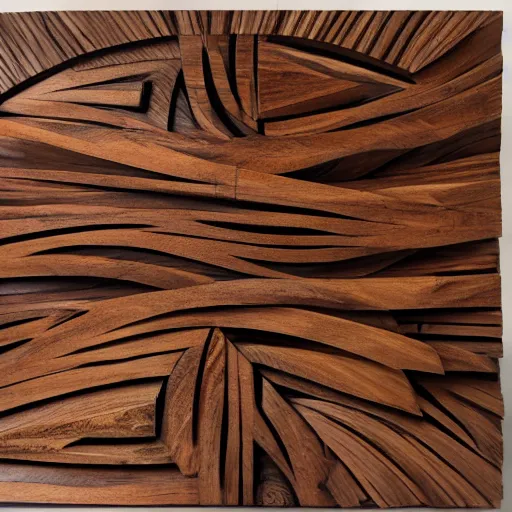 Prompt: a wood masterpiece symbolizing expectations