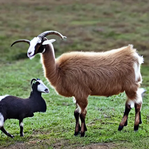 Image similar to goat goose hybrid