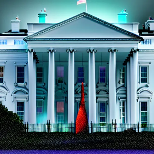 Prompt: uhd photorealistic hurricane made of cash in front of the white house, 8 k, cinematic lighting, in the style of ayami kojima and greg rutkowski with vivid colors and crisp details