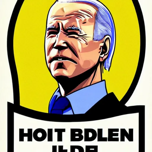 Image similar to biden lgbt poster in style of nazi propaganda