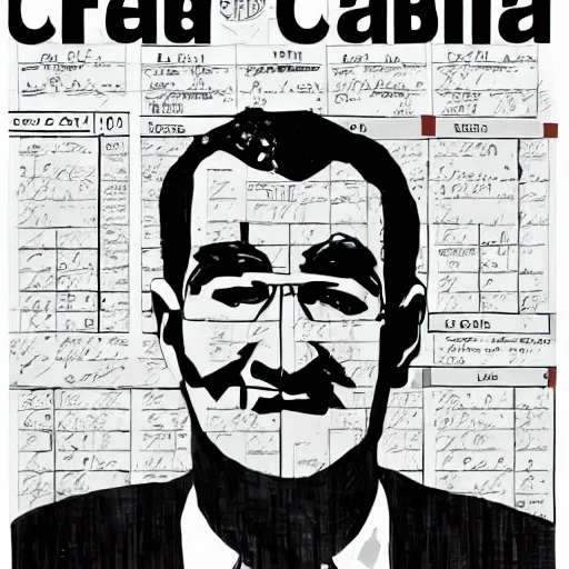 Image similar to ted cruz zodiac killer