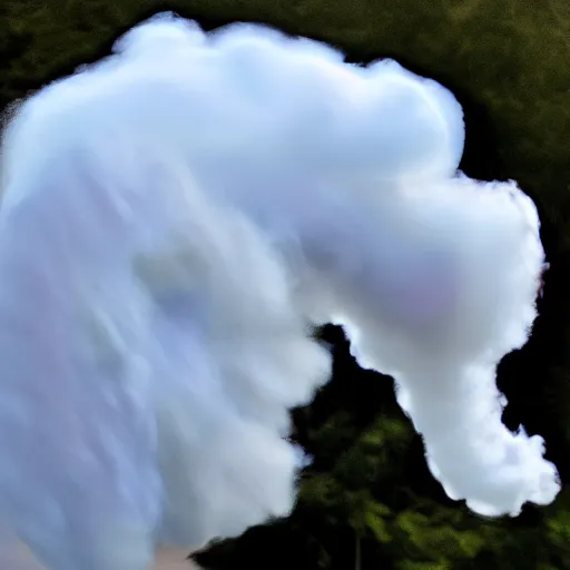 Image similar to a cotton candy tornado