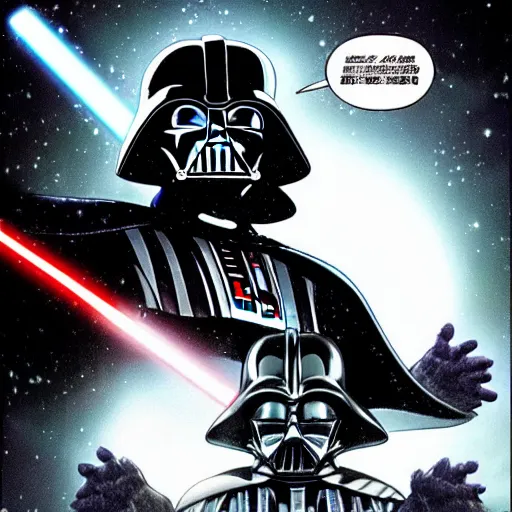 Prompt: Darth Vader in the style of Akira Toriyama. Manga. Extremely detailed. Beautiful. 4K. Award winning.