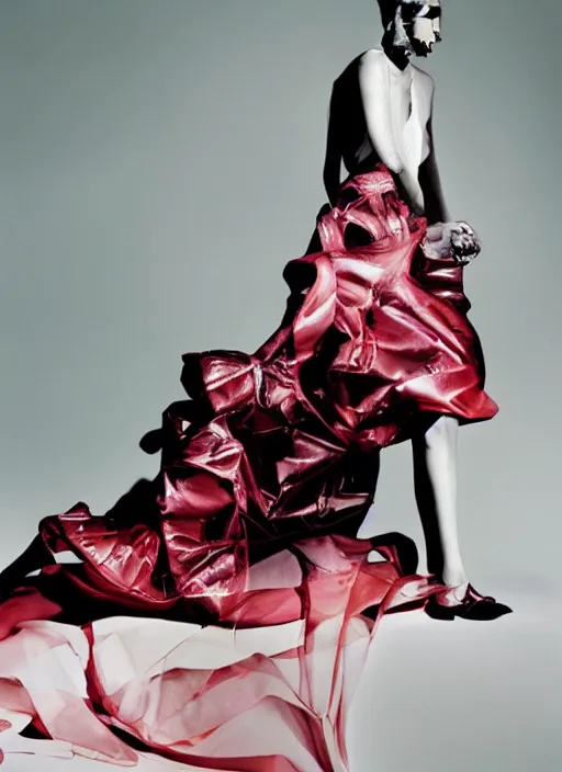 Image similar to Balenciaga photoshoot by nick knight