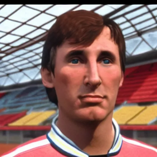 Prompt: Screenshot of Steve coogans Alan partridge in Fifa 22