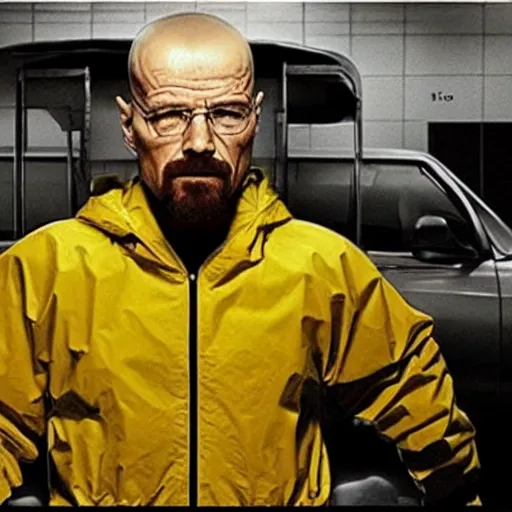 Image similar to walter white as gigachad