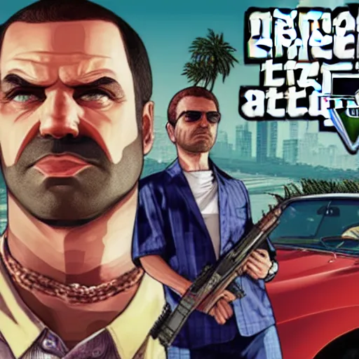 Grand Theft Auto Poster - NerdKungFu