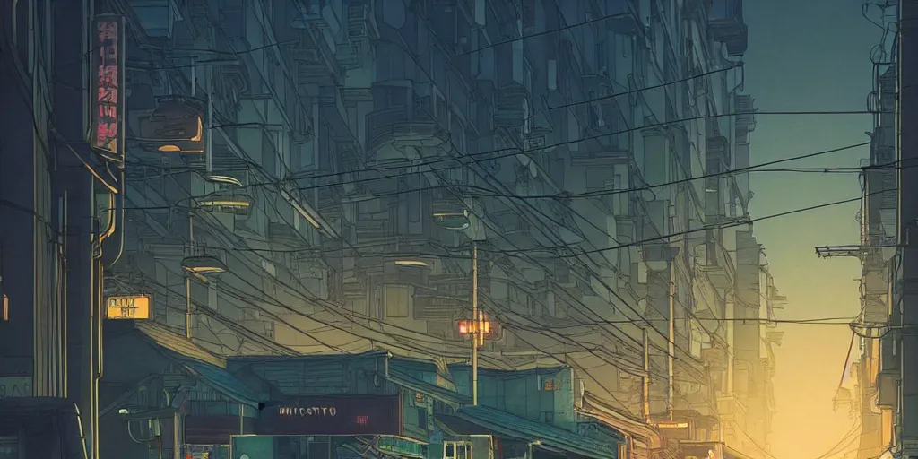 Image similar to twilight lighting, moody, atmospheric, solarpunk, peter griffin from family guy's house, by ghibli studio and victor ngai, ghost in the shell, akira, pixar highly detailed, 8 k h 5 7 6