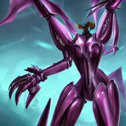 Image similar to very close up foot pov shot, detailed foot shot, feet art, furry paw pov, paw pov, dragon paw, paws, hyperdetailed elegant beautiful stunning hot anthropomorphic mecha female dragon, sharp silver armor fuchsia skin, showing high quality hyperdetailed paws mecha dragon feet at camera, sharp claws, warframe fanart, furaffinity, deviantart