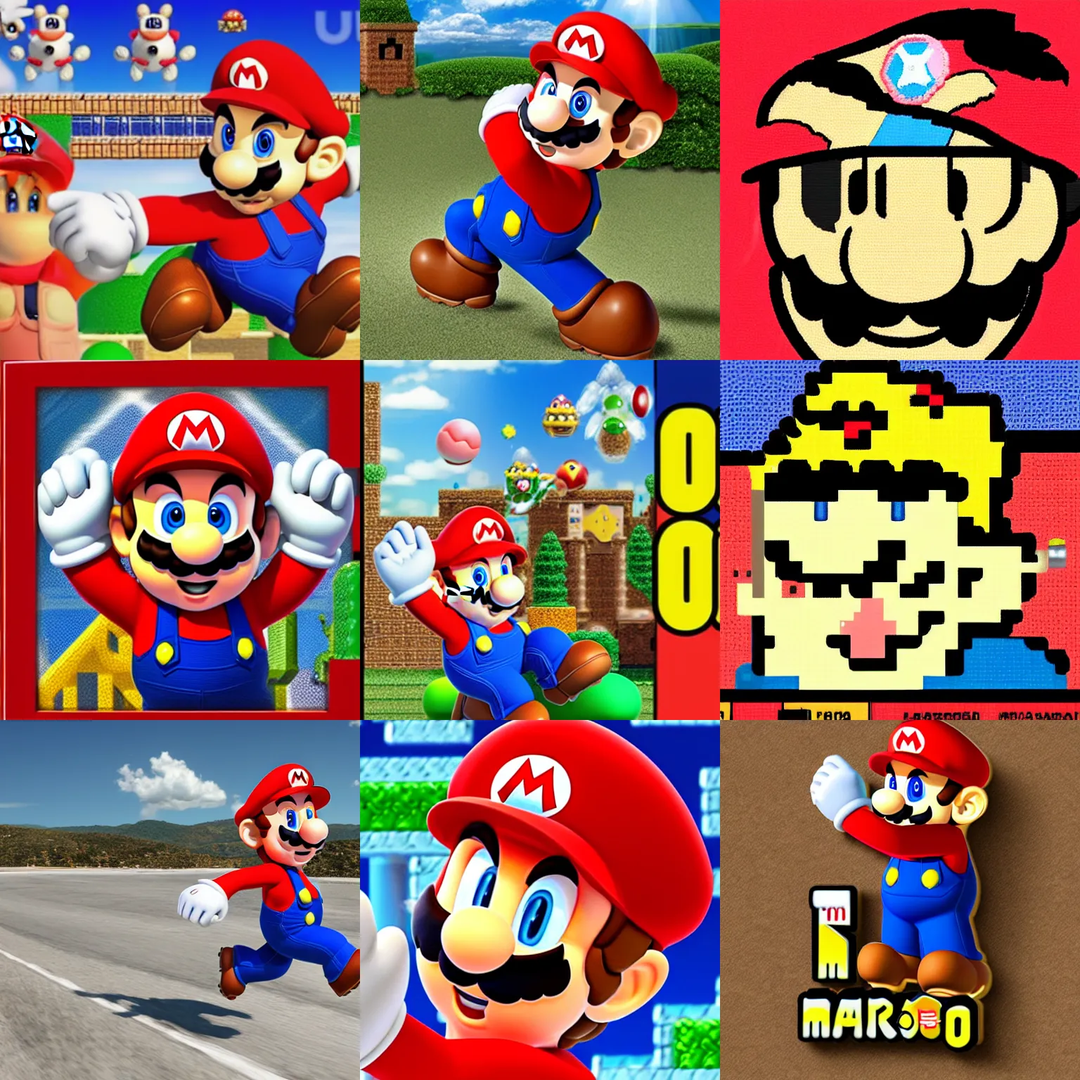 Image similar to mario