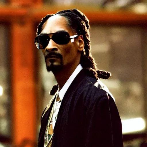 Image similar to snoop dogg in the matrix movie, photo