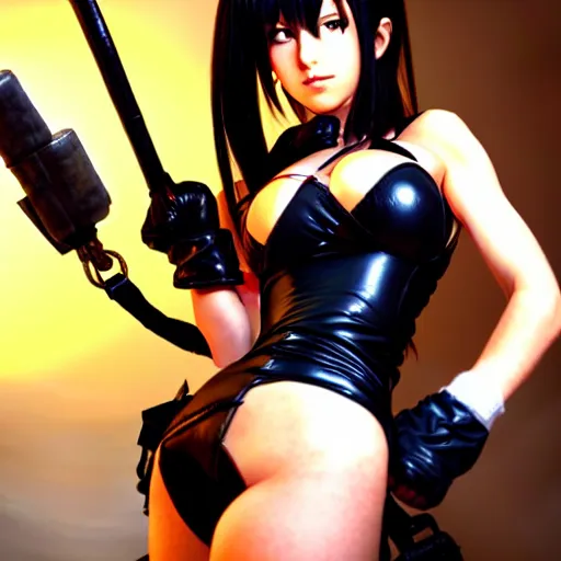 Image similar to tifa lockheart by masamune shirow