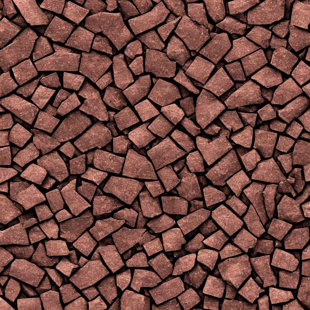 seamless tileable texture of old cracked terracotta, Stable Diffusion