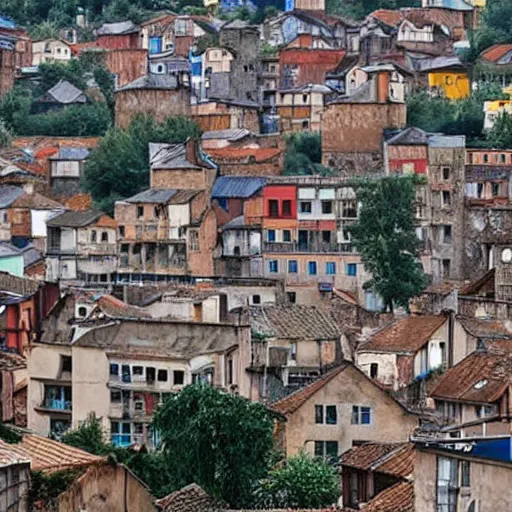 Image similar to slums in Europe