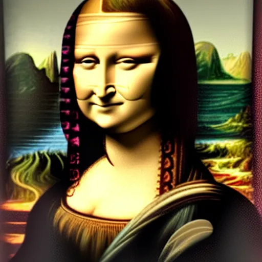 Prompt: real life monalisa