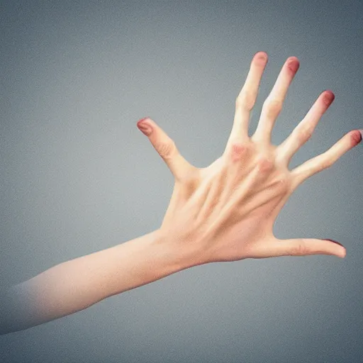 Image similar to normal human hand