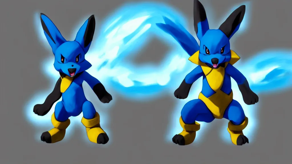 Steam Workshop::Mega Lucario Shiny Variant (Zoey)