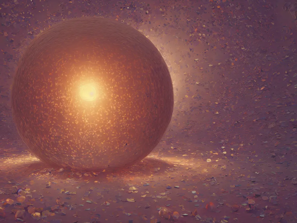 Image similar to 3 d render, sunlight study, the universe is a spheroid region 7 0 5 meters in diameter, art nouveau, by rachel ruysch and ( ( ( ( ( lisa frank ) ) ) ) ), 8 k, sharp focus, octane render