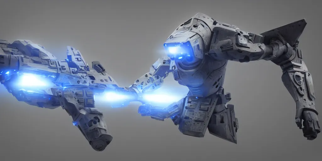 Image similar to cyber anvil with glowing features, cinematic, high details, octane render, unreal engine