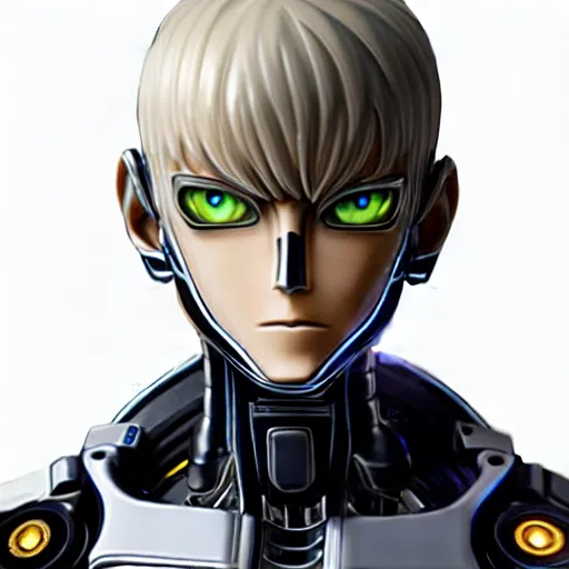 Image similar to genos cyborg real photo