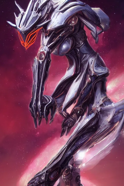 Prompt: galactic hyperdetailed elegant beautiful stunning angela 4 5 giantess anthropomorphic mecha sexy hot female dragon goddess, sharp spines, sharp metal ears, red eyes, smooth red skin, sharp black armor, bigger than galaxy, epic proportions, epic scale, epic size, warframe fanart, furry, dragon art, goddess, giantess, furaffinity, octane